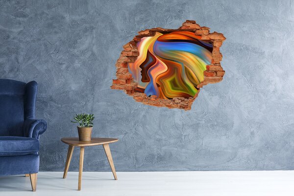 Díra 3D fototapeta nálepka Abstrakce nd-c-71414794