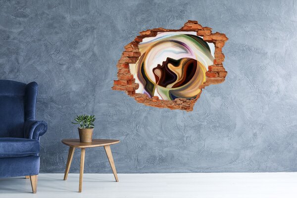 Díra 3D fototapeta nálepka Abstrakce nd-c-72149385