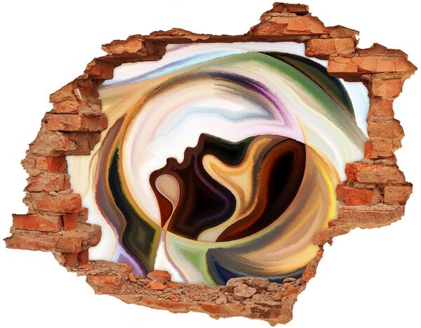 Díra 3D fototapeta nálepka Abstrakce nd-c-72149385