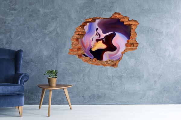 Díra 3D fototapeta nálepka Abstrakce nd-c-72841069