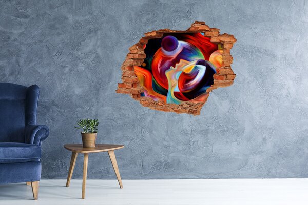 Díra 3D fototapeta na stěnu Abstrakce nd-c-72483696