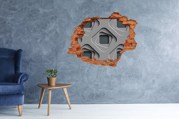 Díra 3D fototapeta nálepka Abstrakce 3D nd-c-73228610
