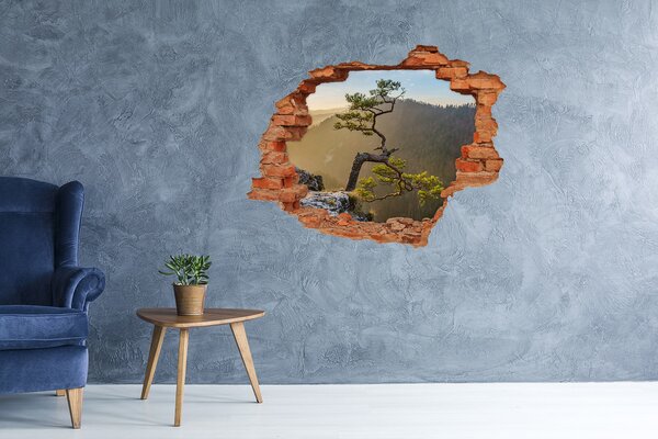 Nálepka fototapeta 3D výhled Sokolice Pieniny nd-c-73236563