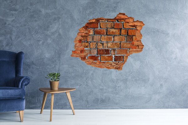 Fotoobraz díra na stěnu Zděná zeď nd-c-72991049