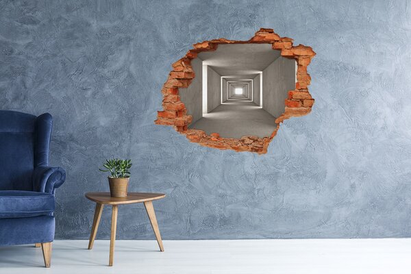 Díra 3D fototapeta nálepka Betonový tunel nd-c-73368575