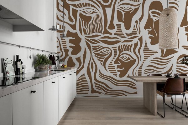 Fototapety Abstraktní anatomie, Fototapety abstraktní, w04191v1 : uwalls.cz