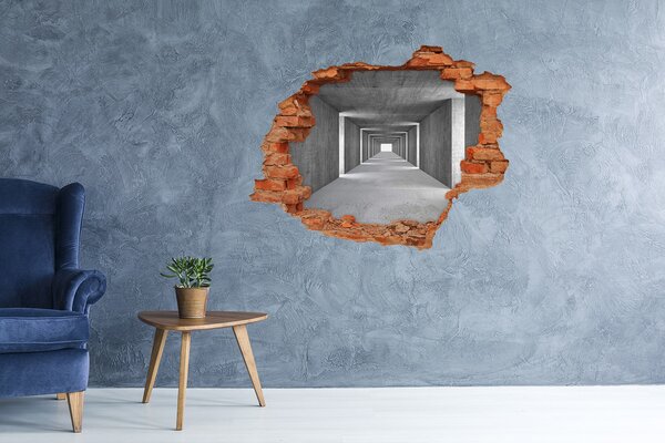 Díra 3D fototapeta nálepka Betonový tunel nd-c-73367796