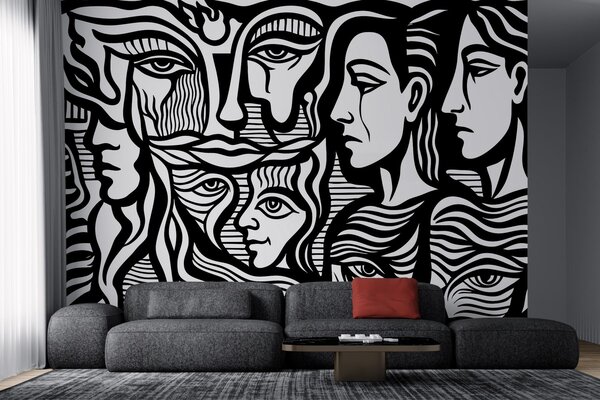 Fototapety Abstraktní anatomie, Fototapety abstraktní, w04191 : uwalls.cz