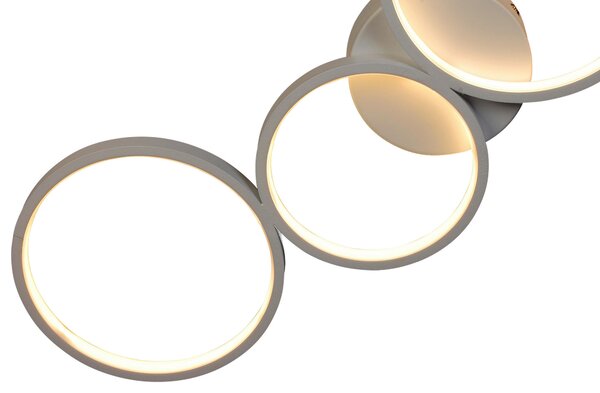 STROPNÍ LED SVÍTIDLO, 87,5/37/5,5 cm Novel - Online Only svítidla, Online Only