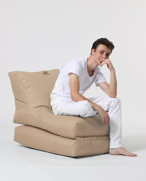 ASIR Sedací vak SIESTA hnědý