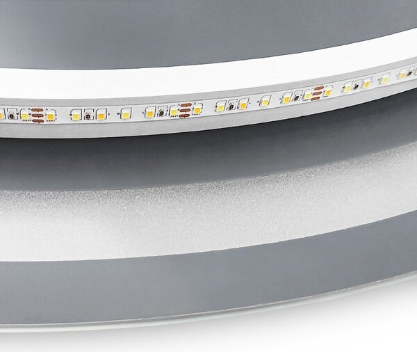 Tutumi Zrcadlo Modern ⌀50 cm s vyhříváním a regulovatelným LED osvětlením HOM-00903