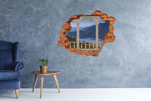 Fototapeta díra na zeď 3D Výhled na záliv nd-c-76333645