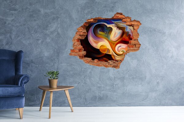 Díra 3D fototapeta nálepka Abstrakce nd-c-76235509