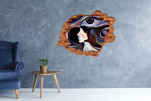 Díra 3D fototapeta na stěnu Abstrakce nd-c-77264207