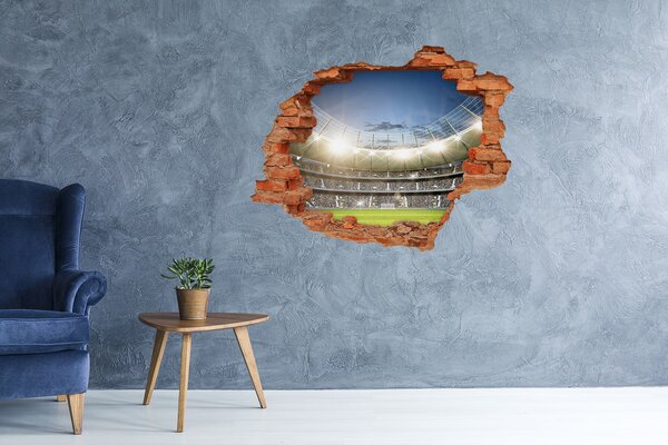Samolepící díra na stěnu nálepka Stadion nd-c-77626573