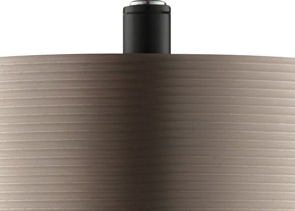 Brilliant LED stolní lampa Axion, černá/hnědá, výška 45 cm,, stmívatelný, Hnědá / rez, Obývací pokoj / jídelna, kov, Moderní