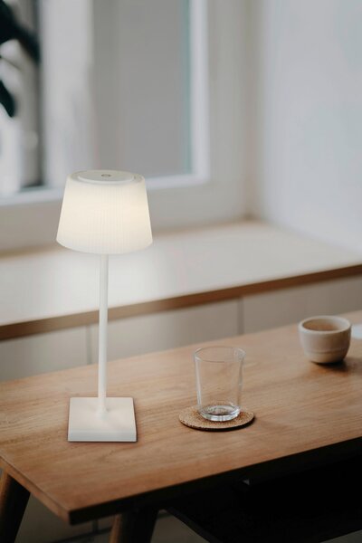 STOLNÍ LAMPA NA BATERIE, dotykový stmívač, 12/38 cm Novel - Online Only svítidla, Online Only