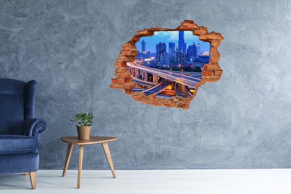 Fototapeta díra na zeď 3D nálepka Most nd-c-78087242