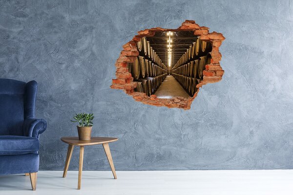 Fototapeta díra na zeď 3D Vinárna v Porto nd-c-78509744
