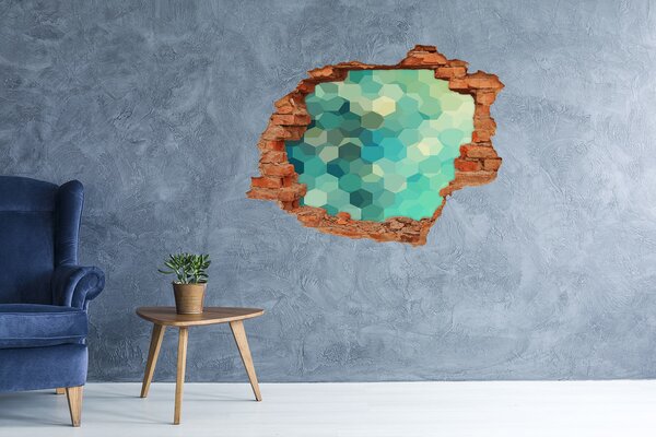 Díra 3D fototapeta na stěnu Abstrakce pozadí nd-c-78497434