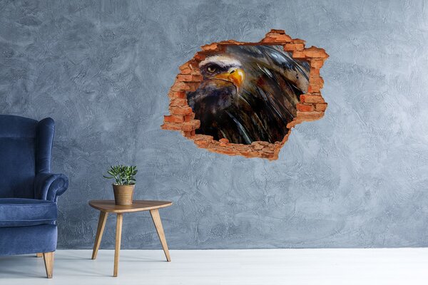 Díra 3D fototapeta na stěnu nálepka Ořel nd-c-78484060