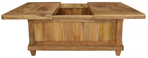 Konferenční stolek Devi 90x40x90 z mangového dřeva