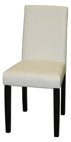 IDEA Nábytek Židle PRIMA bílá/hnědá 3036