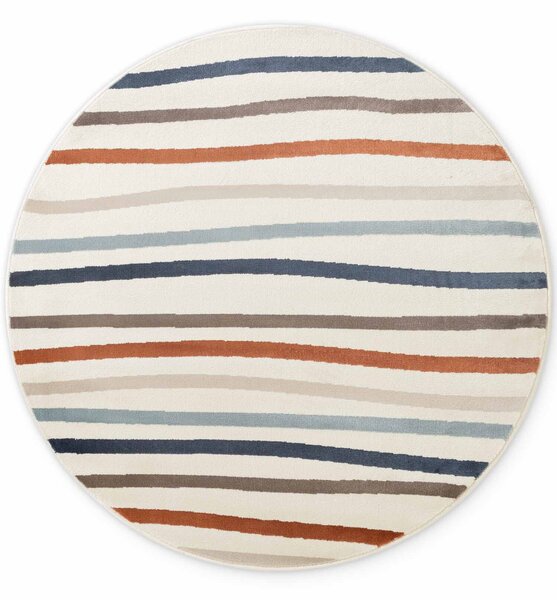Hanse Home, Dětský koberec Adventures 106410 Cream Multicolor kruh, 160x160 (průměr) kruh, vícebarevná, dětský pokoj