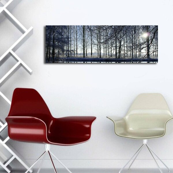 ASIR Nástěnný obraz s LED osvětlením WINTER