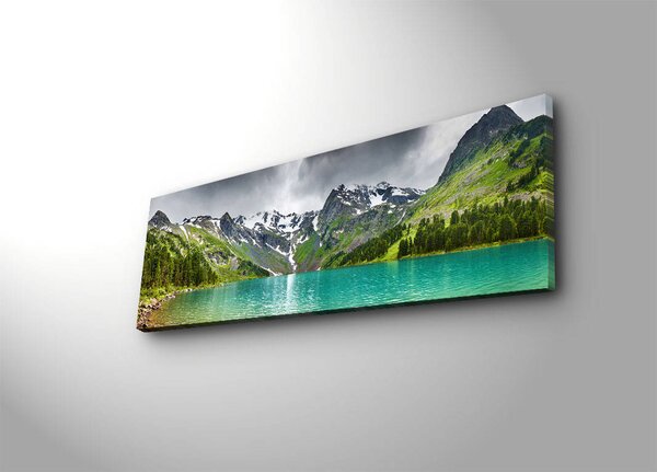 ASIR Nástěnný obraz s LED osvětlením MOUNTAINS