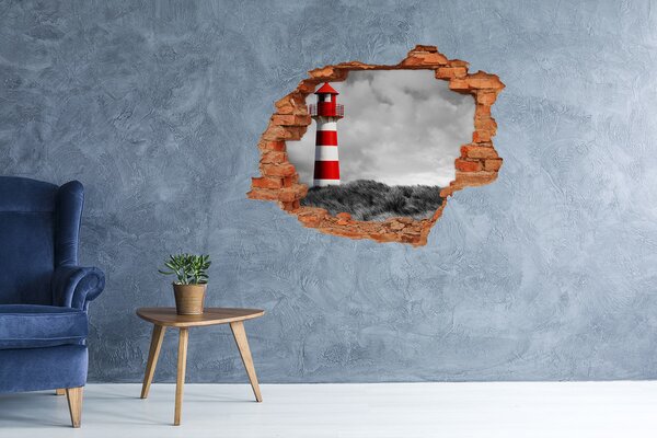 Fototapeta díra na zeď 3D Maják nd-c-79302489