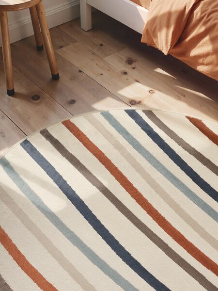 Hanse Home, Dětský koberec Adventures 106410 Cream Multicolor kruh, 160x160 (průměr) kruh, vícebarevná, dětský pokoj