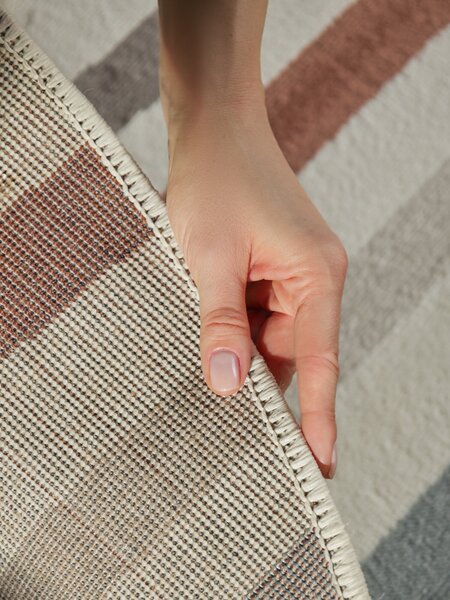 Hanse Home, Dětský koberec Adventures 106410 Cream Multicolor kruh, 160x160 (průměr) kruh, vícebarevná, dětský pokoj