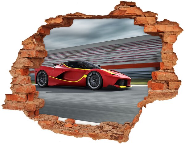 Foto fotografie díra na zeď Sportovní auto nd-c-80032462