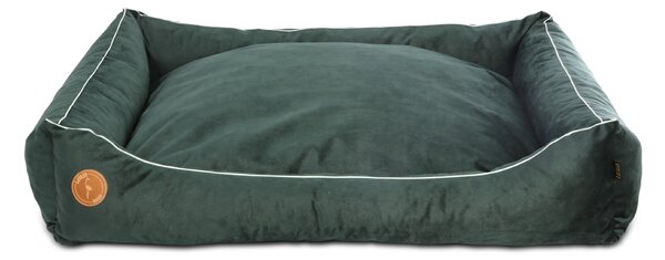 Pelech Cézar VELVET, láhvově zelená Velikost: M (80 x 70cm)
