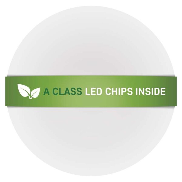 EMOS LED přisazené svítidlo TIVI, A CLASS, kruhové bílé 5,5W, IP44, neutrální bílá