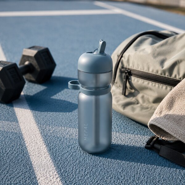 Sportovní láhev Flip, 600ml, Mepal, modrá