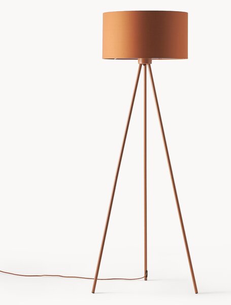Stativová stojací lampa's látkovým stínidlem Cella