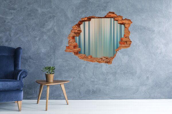 Díra 3D fototapeta na stěnu Modré pásky nd-c-81079136