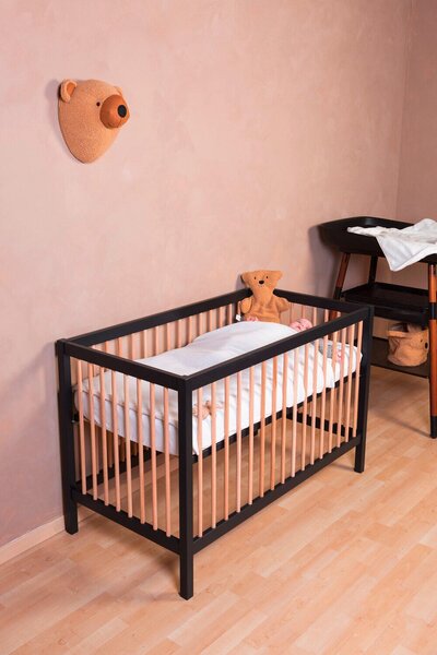 POSTÝLKA S PŘÍČKAMI 60 cmx120 cm Childhome - Postýlky pro miminka, Online Only