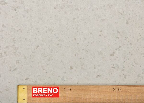 Breno PVC SILVERTEX Zaragoza 109L – světlé terazzo, šíře 100 cm