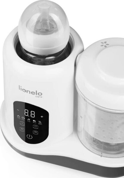 Lionelo - Parní vařič 5v1 BABYMENU 110W/230V bílá/šedá