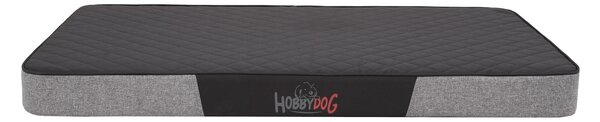 Hobbydog Matrace pro psy Premium VISCO, černá/šedý ekolen Velikost: XL - 120 x 80 x 8cm