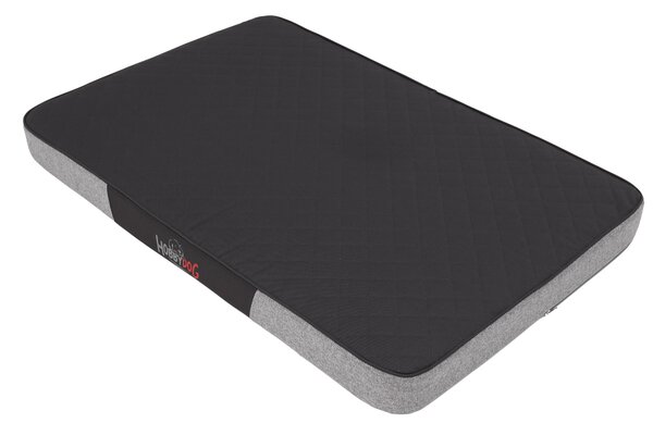 Hobbydog Matrace pro psy Premium, černá/šedý ekolen Velikost: M - 80 x 54 x 8cm