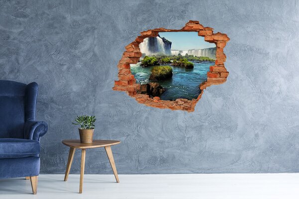 Nálepka fototapeta 3D výhled Vodopád Igazu nd-c-83377998