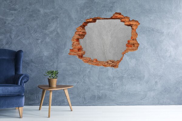 Díra 3D fototapeta na stěnu Šedé stěny nd-c-83709107