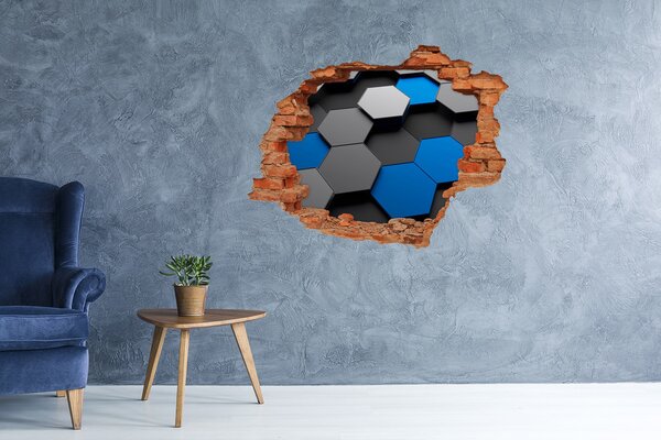 Díra 3D fototapeta na stěnu Abstrakce 3D nd-c-83786712