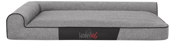 Hobbydog Pelech Best, šedá ekolen Velikost: L - 80 x 53 cm
