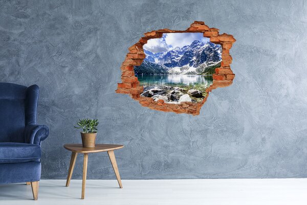 Nálepka fototapeta 3D Morské oko Tatry nd-c-84961137