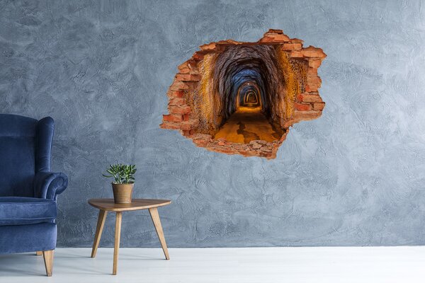 Fototapeta díra na zeď 3D Podzemní tunel nd-c-85458892